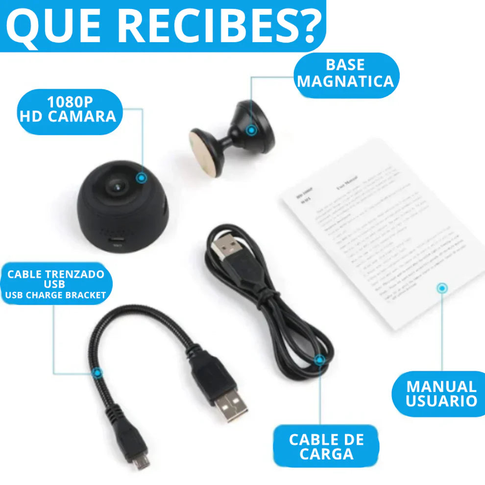 EspíaCam Wifi™ 2X1!!